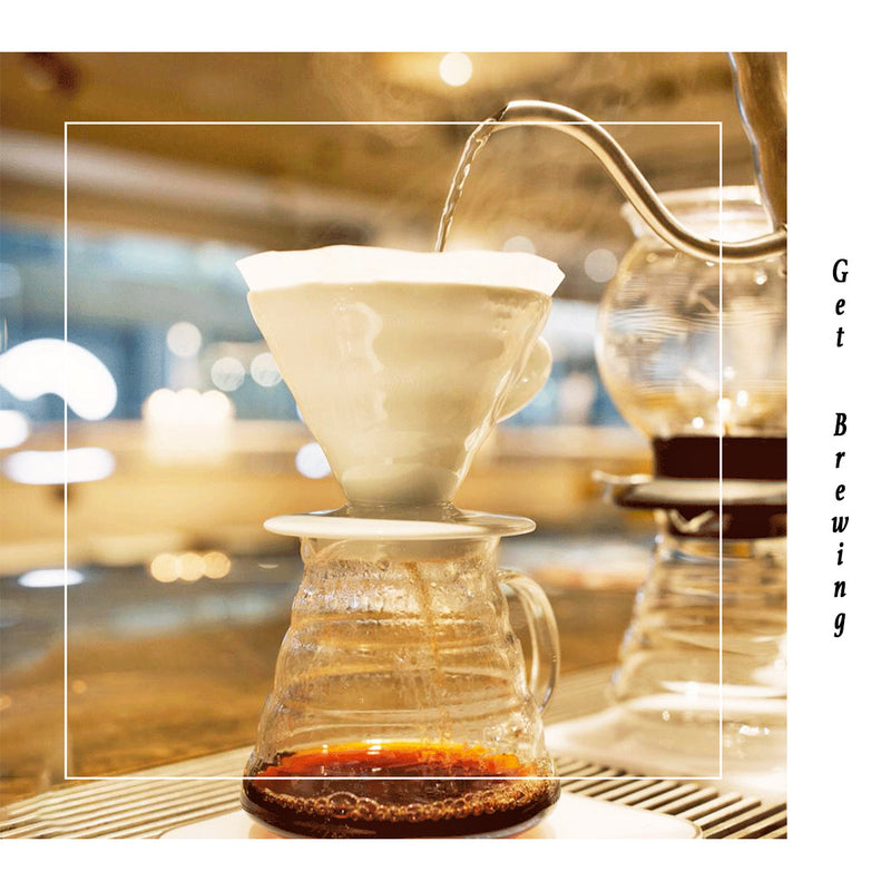 Grand Parade Coffee Kalita Wave 185 Brewing Guide. Learn to brew your best cup at home with our brewing tutorial and instructions. make great gourmet coffee like a barista at home and office.  Organic Fresh roasted coffee, whole beans, ground, drip grind