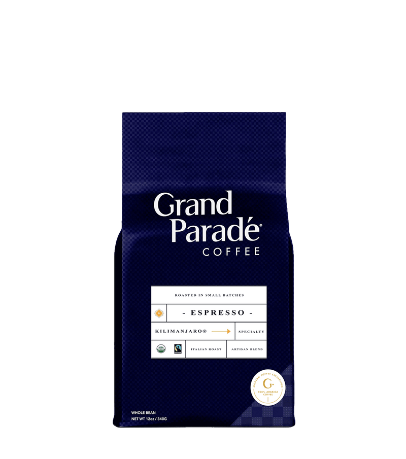 Grand Parade Coffee, Organic Italian Espresso, Fresh Roasted Coffee, Whole Beans, Fine Grind, Ground Coffee. Gourmet, premium Arabica coffee. Perfect blend of Ethiopian Yirgacheffe light medium roast and Colombian Supremo dark Roast, Kenyan AA medium roast. Shop online best coffee 1 pound, 1lb, bulk wholesale office coffee 5lbs